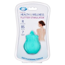 Health and Wellness Flutter Oral Tongue Stimulator Teal Health and Wellness Flutter Oral Tongue Stimulator Teal