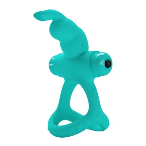 Passionate Figgy Penis Ring - Turquoise Passionate Figgy Penis Ring - Turquoise
