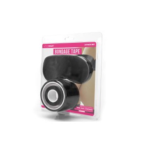 Whipsmart 100ft Bondage Tape Black Whipsmart 100ft Bondage Tape Black