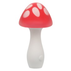 Naughty Bits Muff Shroom Playful Massager - Red Naughty Bits Muff Shroom Playful Massager - Red