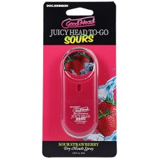 Goodhead Juicyhead Dry Mouth Spray to Go - Sour Strawberry .30 Oz Goodhead Juicyhead Dry Mouth Spray to Go - Sour Strawberry .30 Oz