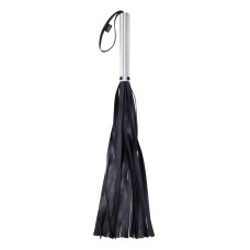 Edge Flogger - Black / Silver Edge Flogger - Black / Silver