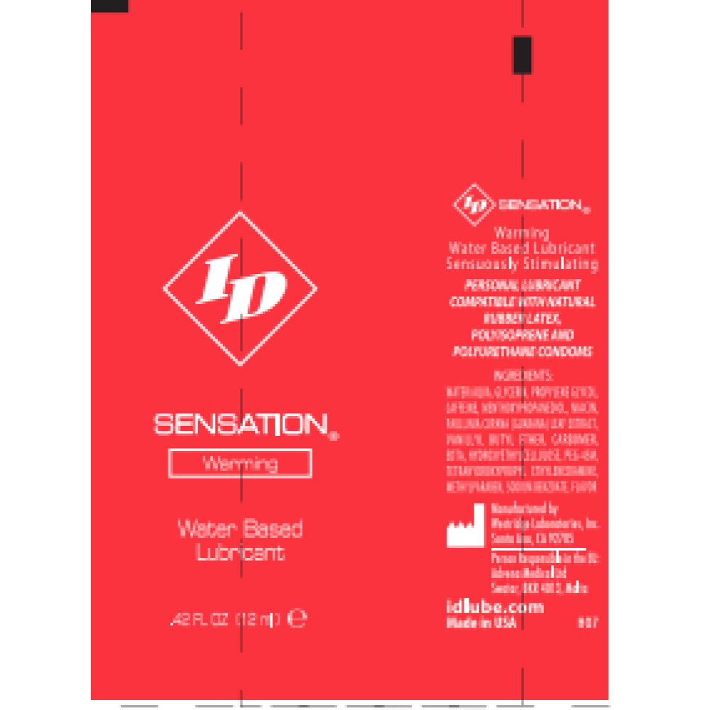 ID Sensation 12 ml Tubes - Bag of 72