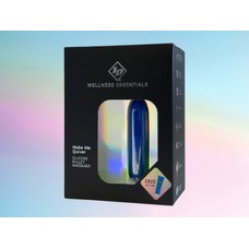 Make Me Quiver Silicone Bullet Massager - Blue Make Me Quiver Silicone Bullet Massager - Blue