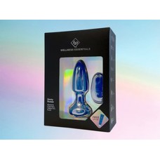 Booty Buzzer Remote Control Vibrating Plug - Blue Booty Buzzer Remote Control Vibrating Plug - Blue