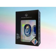 Dual Passion Remote Control Vibrating Couples Ring - Blue