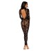 Gloved Bodystocking Dmnd - One Size - Black
