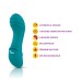 Lalita Mini Pleasure Ridges G-Spot Vibe - Ocean Lalita Mini Pleasure Ridges G-Spot Vibe - Ocean
