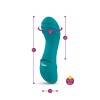 Lalita Mini Pleasure Ridges G-Spot Vibe - Ocean