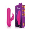 Freyja Mini Triple Ticklers Rabbit Vibe - Hot Pink