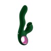 Pallina Triple-Action Rabbit Vibrator - Green