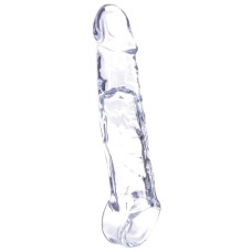 Magic Penis Extender and Ball Strap 6.5" Clear