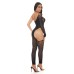 Star Sign Bodystocking Black - Os