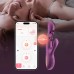 Gem - App Control G-Iggle Balls Rabbit Vibrator - Purple Gem - App Control G-Iggle Balls Rabbit Vibrator - Purple