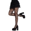 Cherie Heart Net Tights O/s - Black