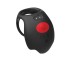 Red Dot Vibrating Cock Ring V3 With Remote - Black/red