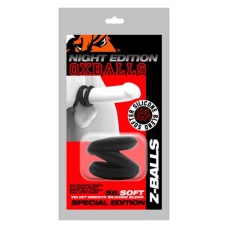 Z-Balls Zig-Zag Cockring Ballstretcher - Black Z-Balls Zig-Zag Cockring Ballstretcher - Black