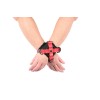 eX's and Oh's Cross Cuffs
