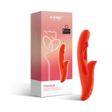 Tressa App-Enabled Tapping Vibrator G-Spot and Clitoral Stimulation Tressa App-Enabled Tapping Vibrator G-Spot and Clitoral Stimulation