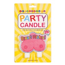 Breast Wishes Boobie Party Candle Breast Wishes Boobie Party Candle
