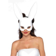 Masquerade Rabbit Mask - Os - White Masquerade Rabbit Mask - Os - White