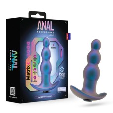 Anal Adventures Matrix - Expedition Plug - Lunar Blue Anal Adventures Matrix - Expedition Plug - Lunar Blue