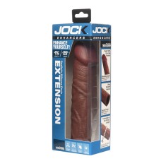 Jock 1.5" Silicone Penis Extension Sleeve - Dark Jock 1.5" Silicone Penis Extension Sleeve - Dark