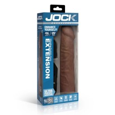 Jock Vibrating Penis Extension with Remote - Dark Jock Vibrating Penis Extension with Remote - Dark