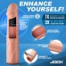Jock Vibrating Penis Extension with Remote - Light