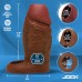 Jock Silicone Penis Extension Sleeve - Dark