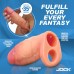 Jock Silicone Penis Extension Sleeve - Light