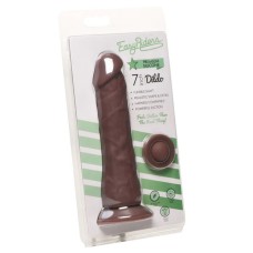 Easy Riders 7" Silicone Dildo - Dark Easy Riders 7" Silicone Dildo - Dark