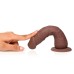 Easy Riders 7" Silicone Dildo - Dark Easy Riders 7" Silicone Dildo - Dark