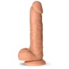 Easy Riders 7" Silicone Dildo With Balls - Medium
