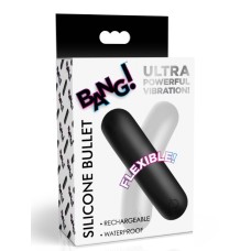 Flexible Silicone Bullet - Black Flexible Silicone Bullet - Black