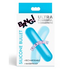 Flexible Silicone Bullet - Blue Flexible Silicone Bullet - Blue