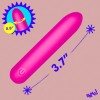 Tapered Flexible Silicone Bullet - Pink