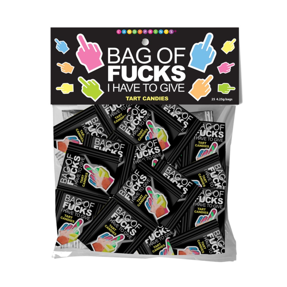 Bag of Fucks I Have to Give Bag of 25 Count