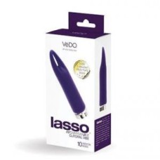 Lasso Rechargeable Clitoral Bullet Vibrator - Purple Lasso Rechargeable Clitoral Bullet Vibrator - Purple