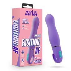 Aria - Exciting Af 2.0 - Rechargeable Vibe - Indigo Aria - Exciting Af 2.0 - Rechargeable Vibe - Indigo