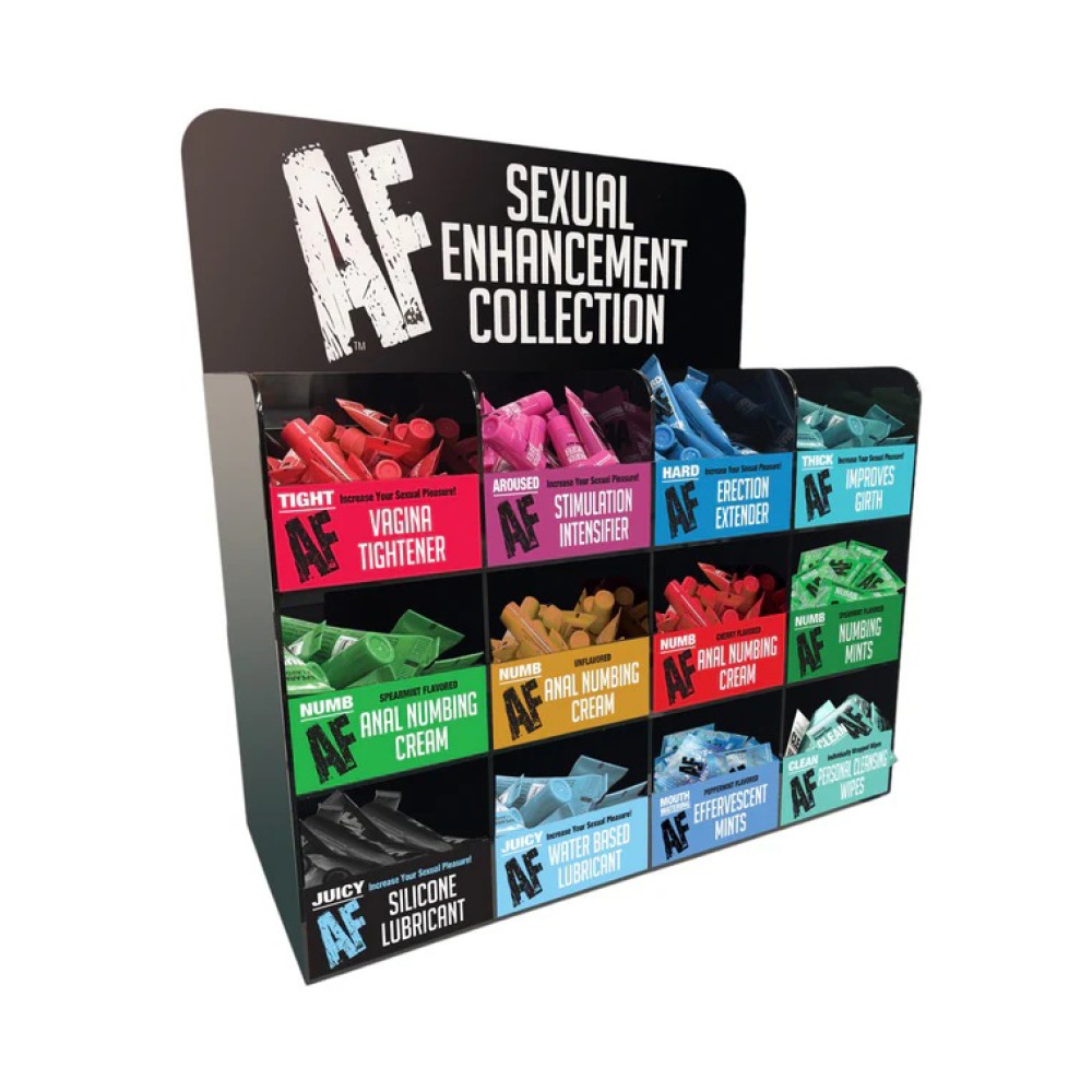 Af Sexual Enhancement Display of 12 Items
