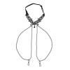 Lace Collar With Nipple Ties