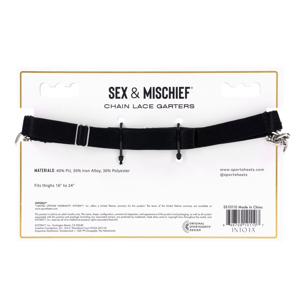 Chain Lace Garters