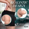 3.6" Silicone Packer Dildo - Light