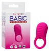 Basic Essentials Rechargeable Ridge Rider Ring - Pink