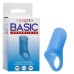 Basic Essentials Liquid Silicone Pleasure Enhance - Blue Basic Essentials Liquid Silicone Pleasure Enhance - Blue
