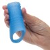 Basic Essentials Liquid Silicone Pleasure Enhance - Blue Basic Essentials Liquid Silicone Pleasure Enhance - Blue