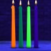 Glow Wax Uv Blacklight Reactive Drip Candles Set of 4 Glow Wax Uv Blacklight Reactive Drip Candles Set of 4