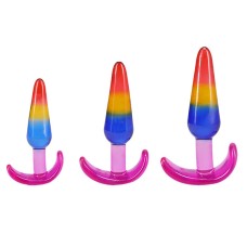 Crystal Jellies - Anal Trainer Set - Rainbow