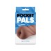 Pocket Pals - Anal Stroker - Brown Pocket Pals - Anal Stroker - Brown